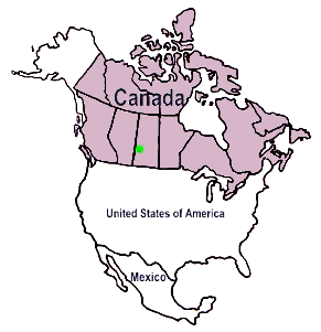 Pedersen Apiaries in Map of North America